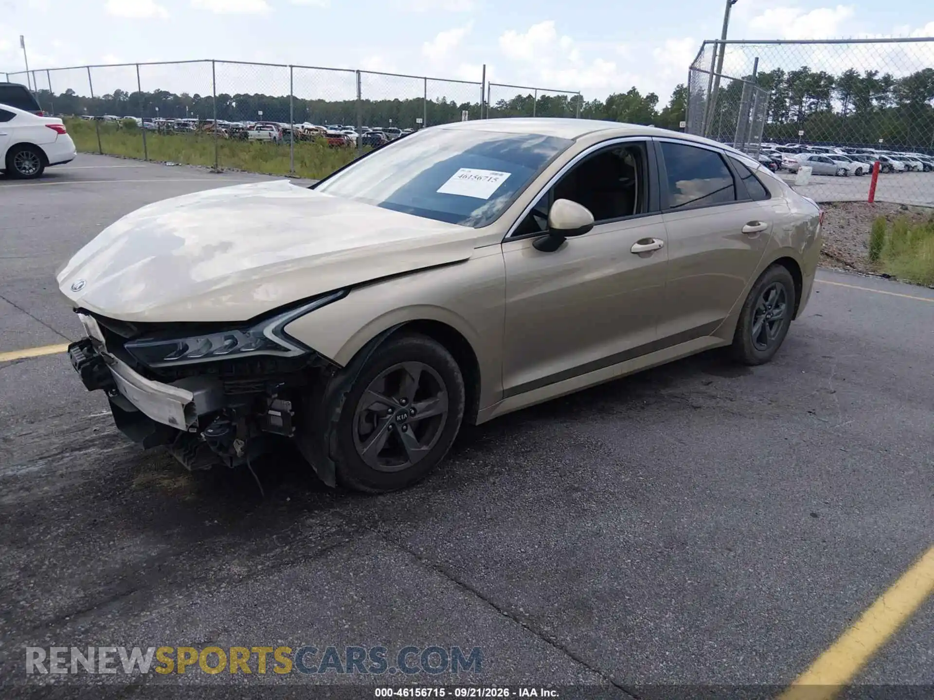 2 Photograph of a damaged car 5XXG14J27MG076824 KIA K5 2021