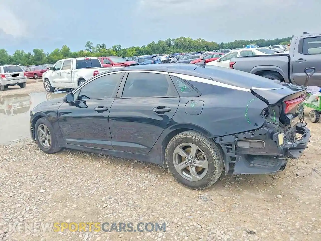 2 Photograph of a damaged car 5XXG14J28MG033559 KIA K5 2021