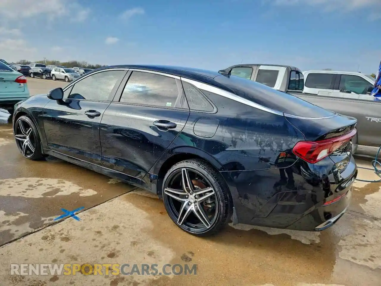 2 Photograph of a damaged car 5XXG14J28MG079182 KIA K5 2021