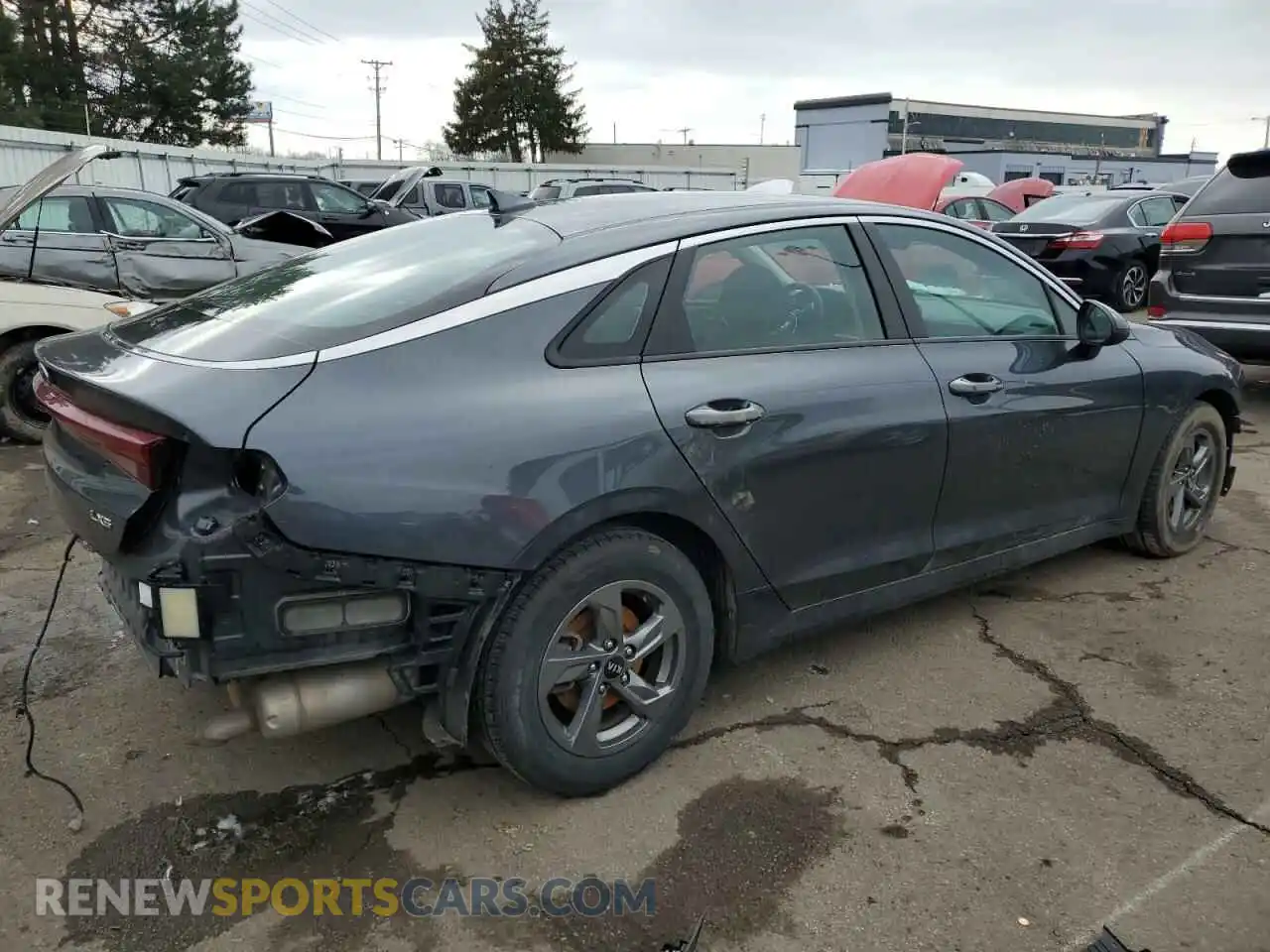 3 Photograph of a damaged car 5XXG14J2XMG044997 KIA K5 2021