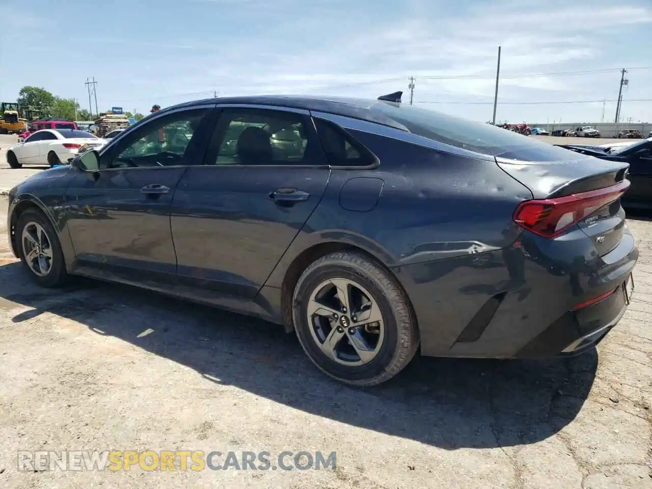 2 Photograph of a damaged car 5XXG14J2XMG059144 KIA K5 2021