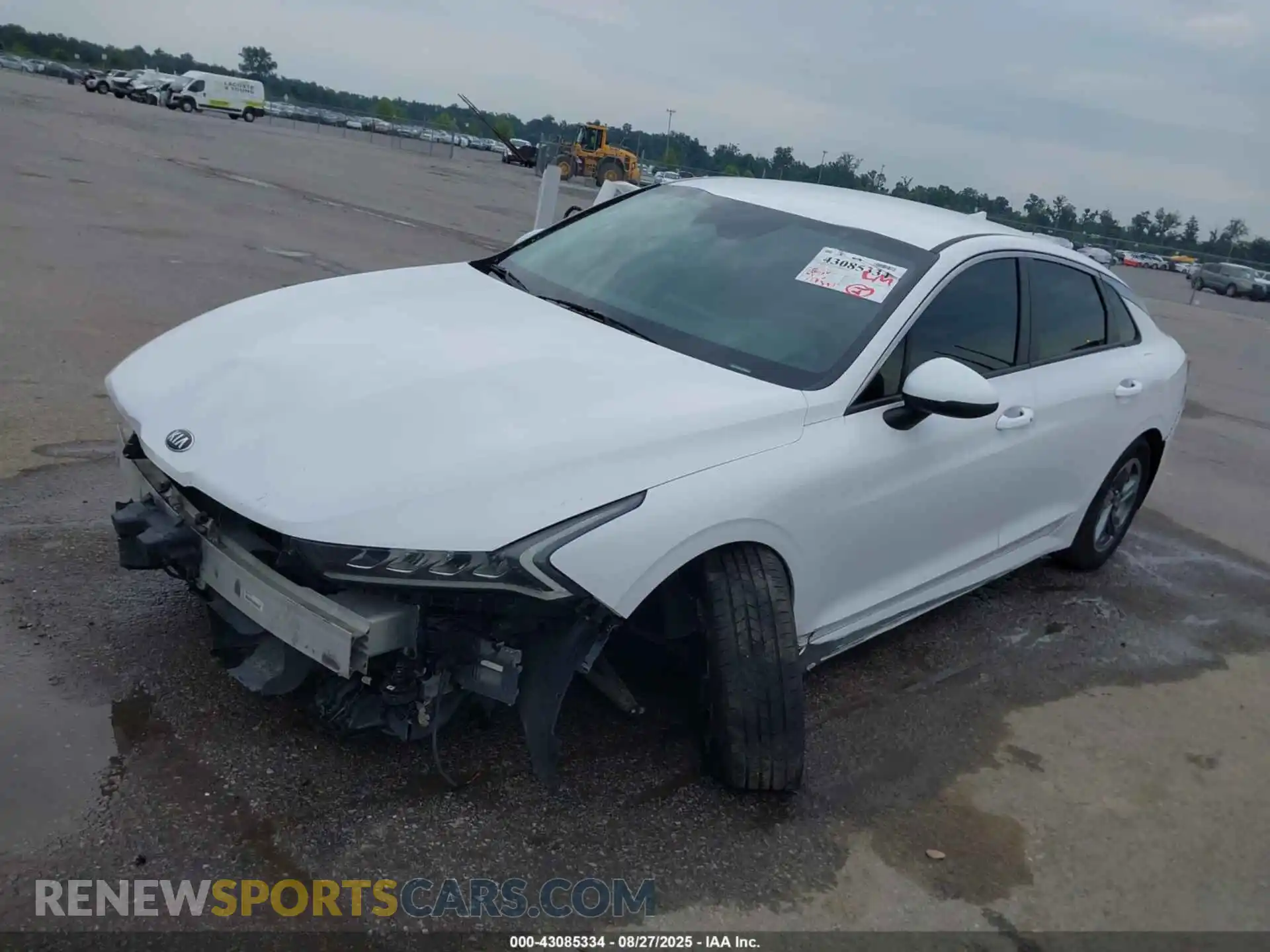 2 fotografías del automóvil dañado 5XXG14J2XMG062187 KIA K5 2021