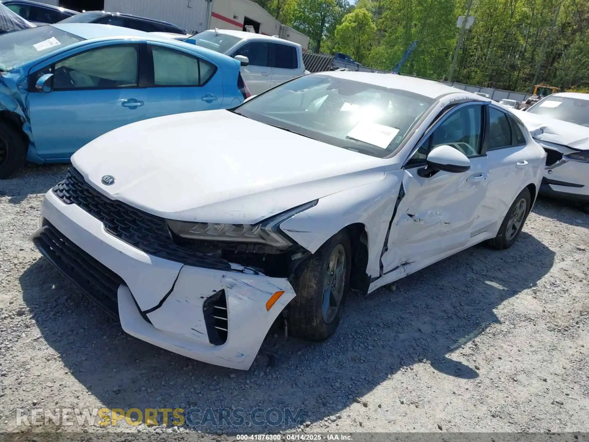 2 Photograph of a damaged car 5XXG14J2XMG069432 KIA K5 2021