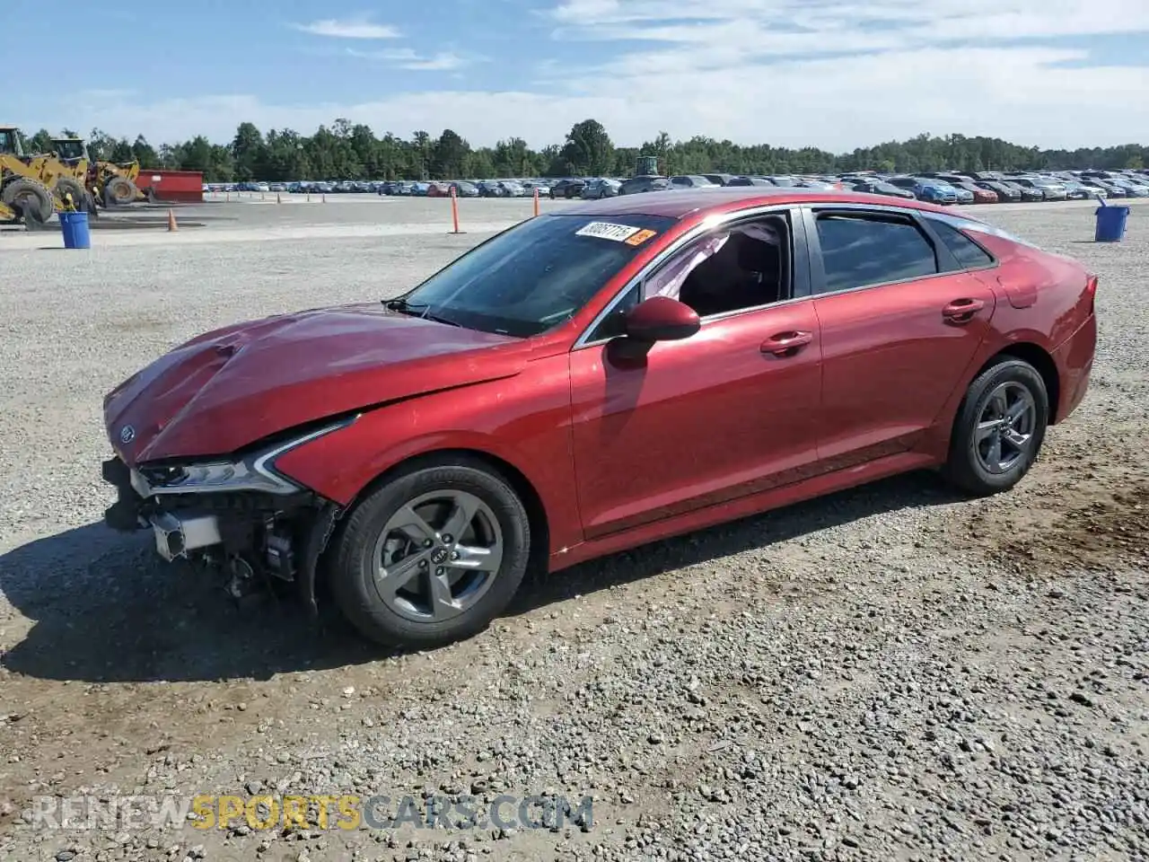 1 Photograph of a damaged car 5XXG14J2XMG071178 KIA K5 2021