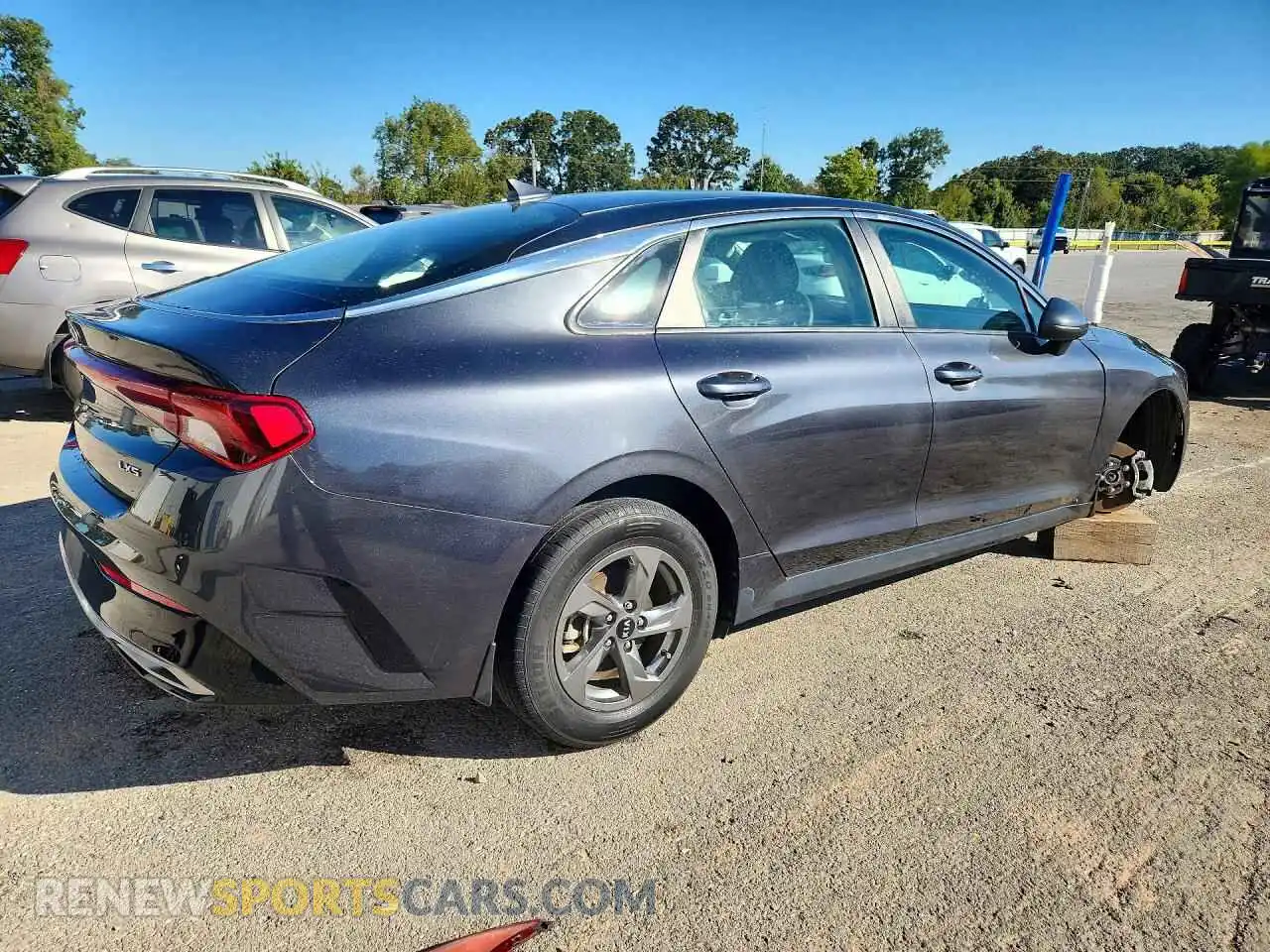 3 fotografías del automóvil dañado 5XXG14J2XMG078440 KIA K5 2021