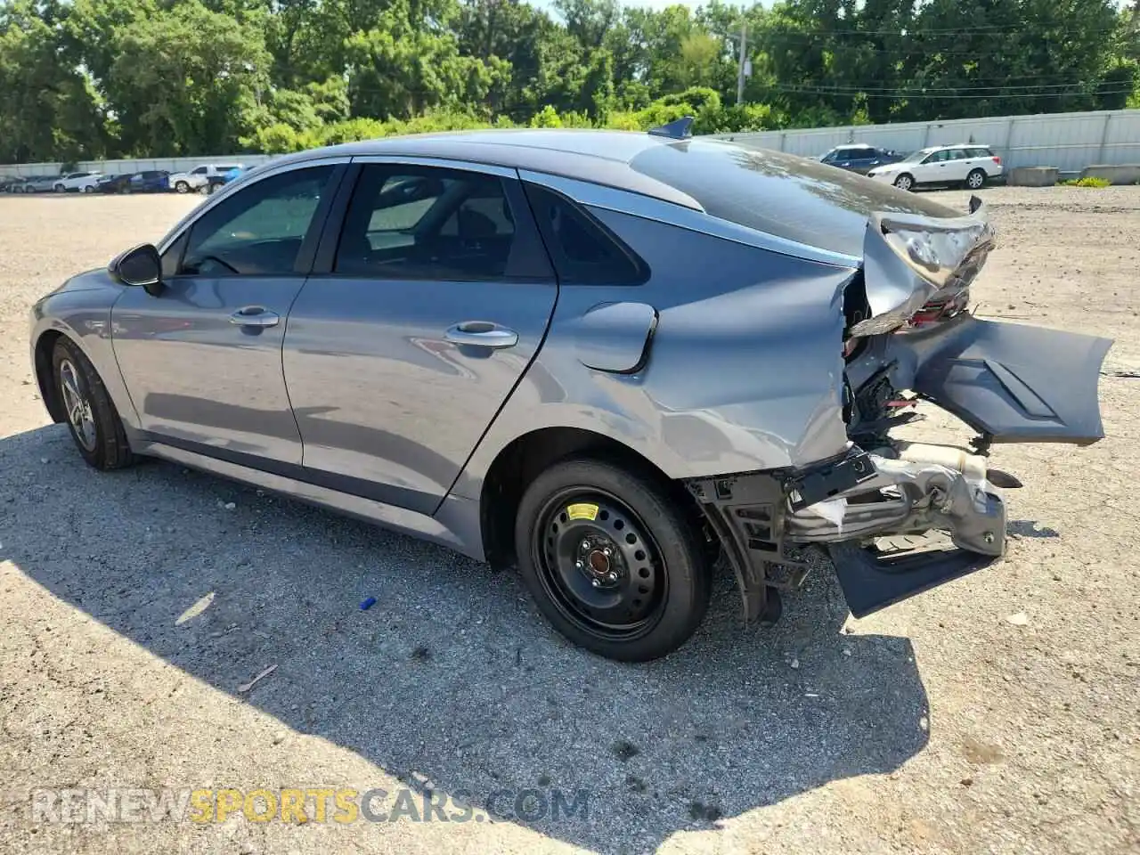 2 Photograph of a damaged car 5XXG24J25MG006090 KIA K5 2021