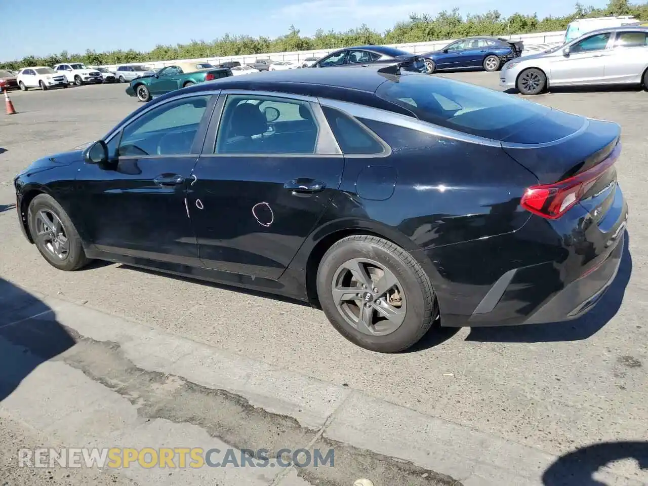 2 Photograph of a damaged car 5XXG24J26MG001142 KIA K5 2021