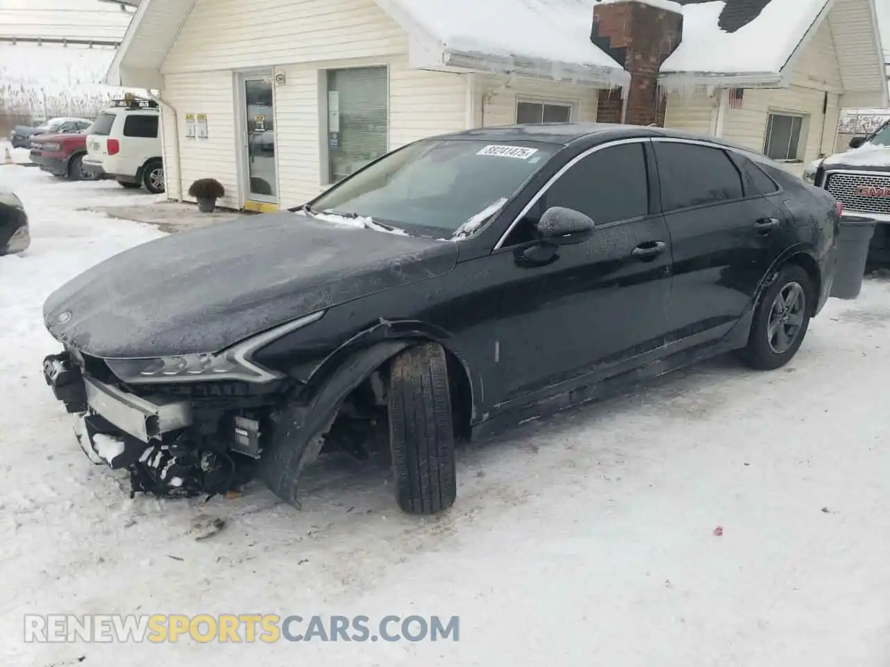 1 Photograph of a damaged car 5XXG24J27MG010626 KIA K5 2021
