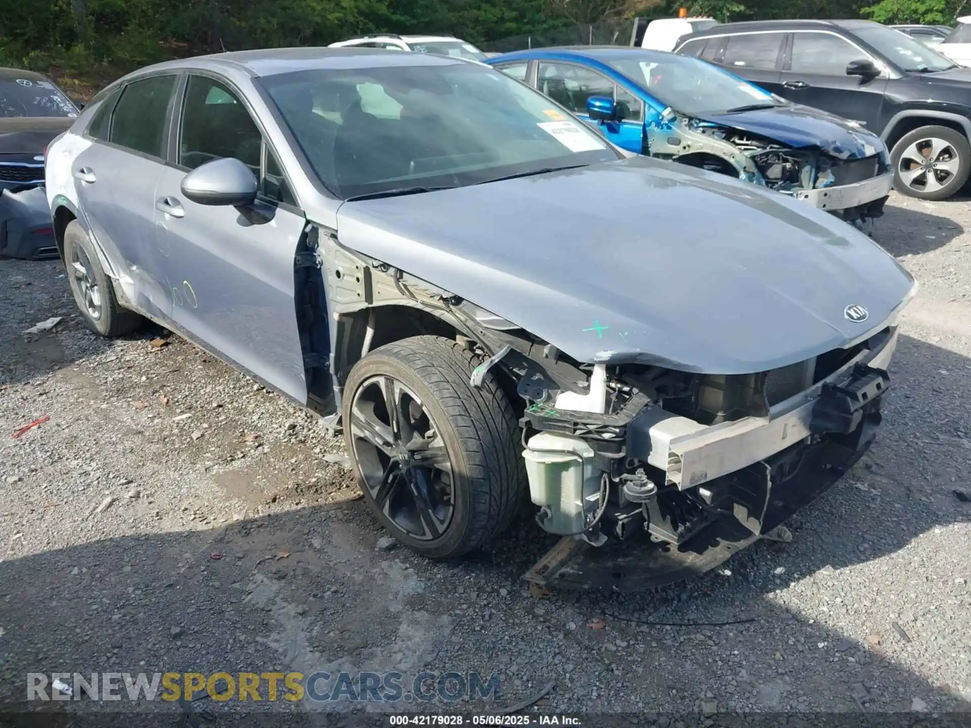 1 fotografías del automóvil dañado 5XXG24J27MG017012 KIA K5 2021