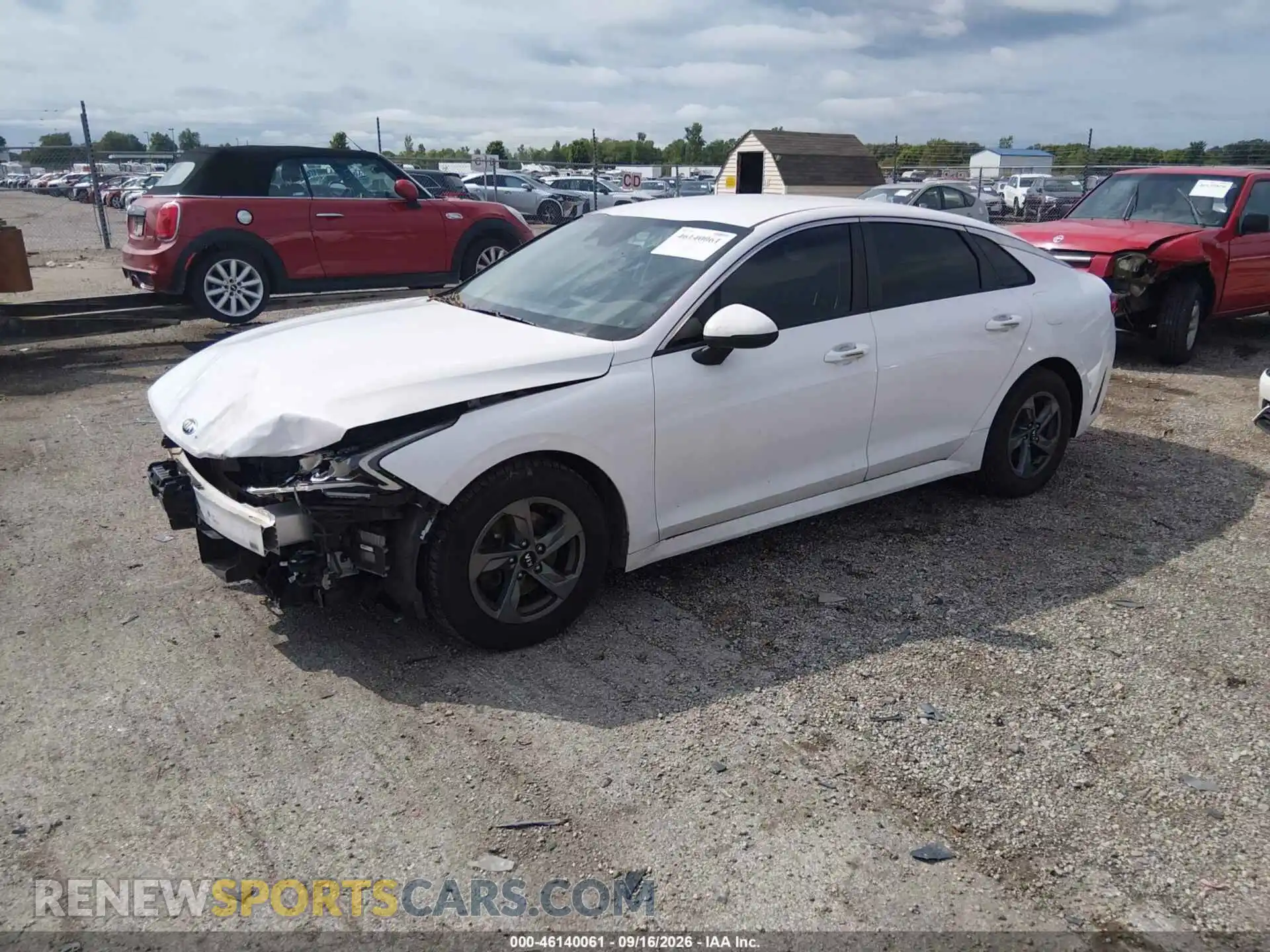 2 Photograph of a damaged car 5XXG24J2XMG010216 KIA K5 2021
