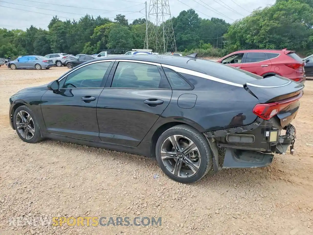 2 Photograph of a damaged car 5XXG34J20MG009489 KIA K5 2021