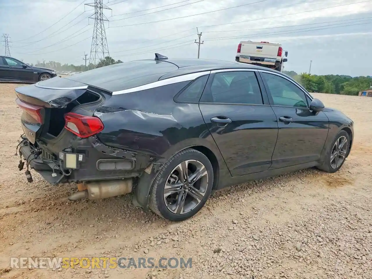 3 Photograph of a damaged car 5XXG34J20MG009489 KIA K5 2021