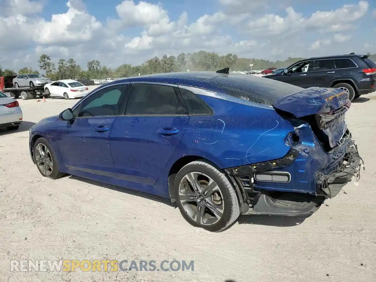 2 Photograph of a damaged car 5XXG34J20MG047577 KIA K5 2021