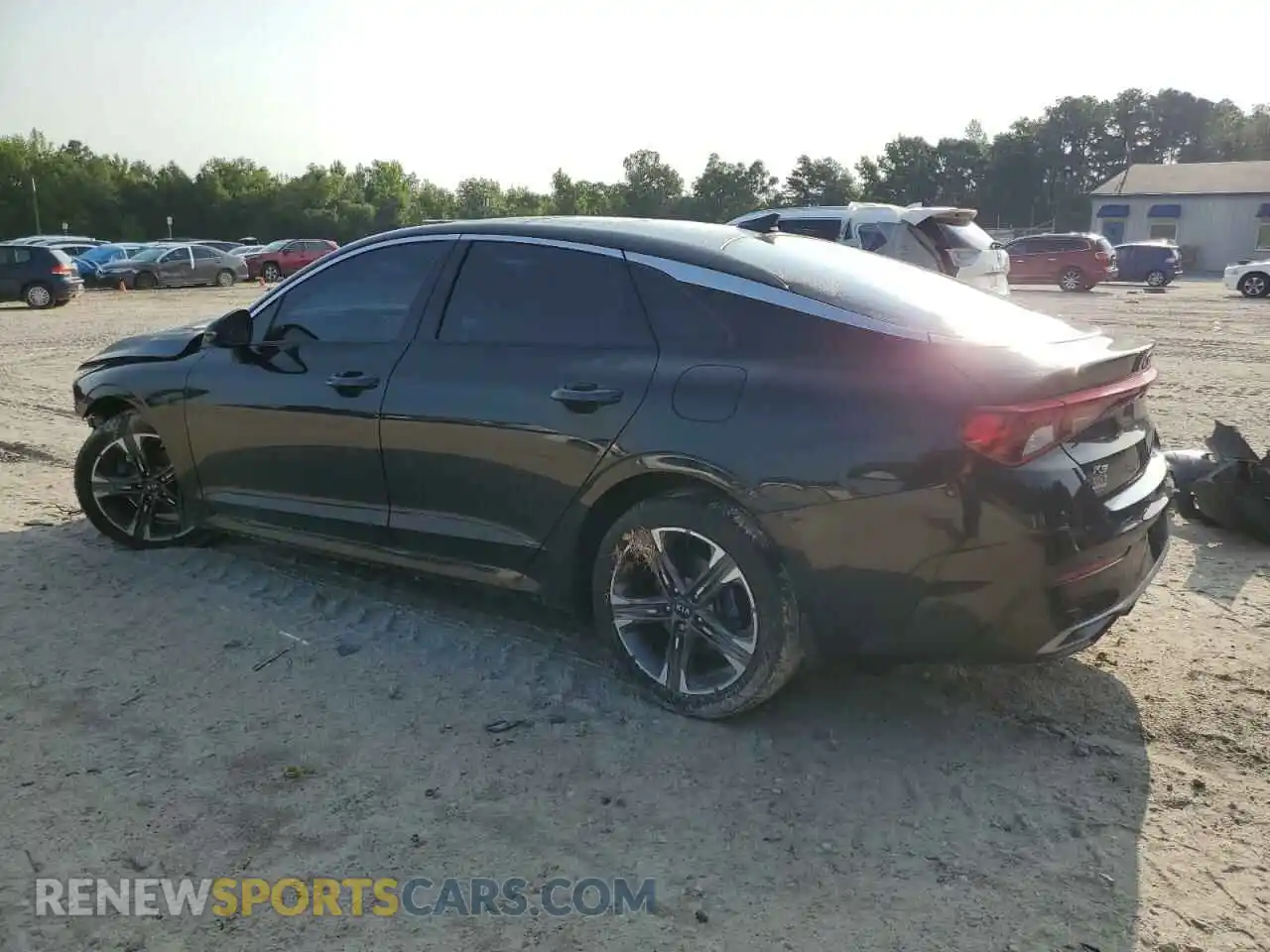 2 Photograph of a damaged car 5XXG34J21MG003121 KIA K5 2021