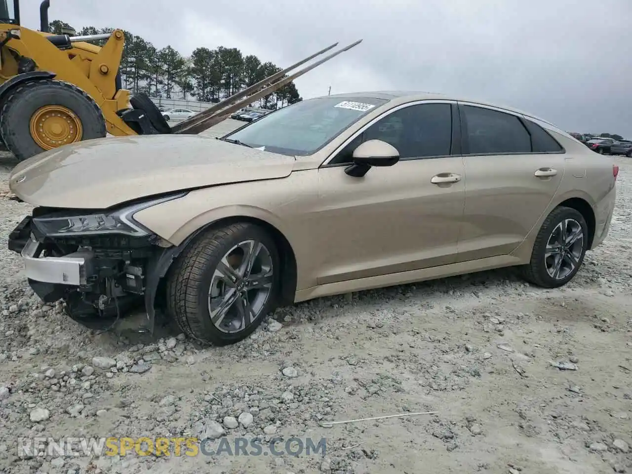 1 Photograph of a damaged car 5XXG34J21MG039360 KIA K5 2021