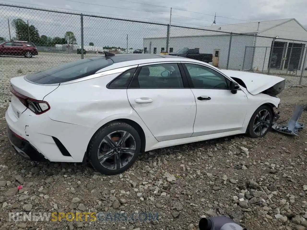 3 Photograph of a damaged car 5XXG34J21MG041786 KIA K5 2021