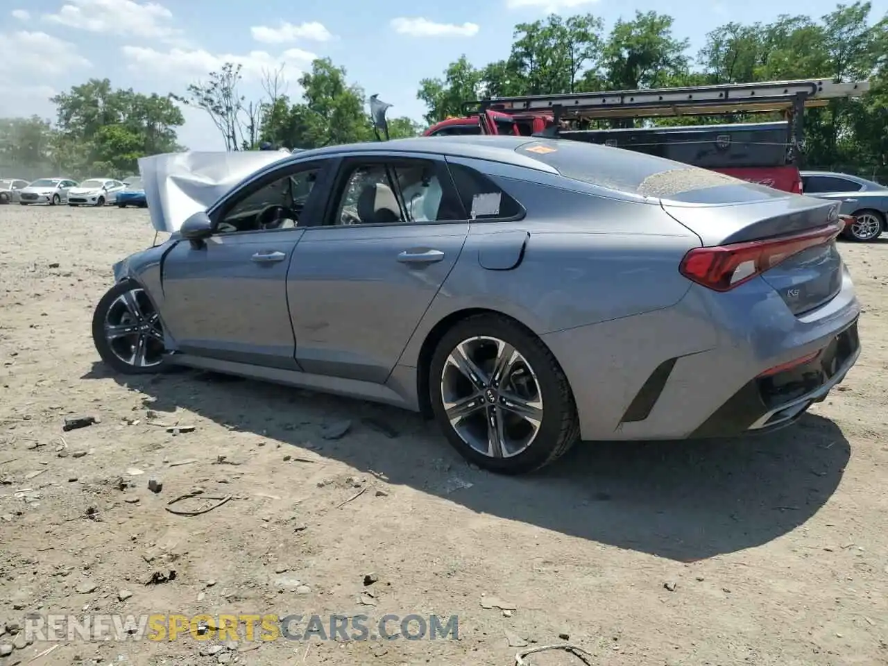 2 Photograph of a damaged car 5XXG34J21MG062783 KIA K5 2021