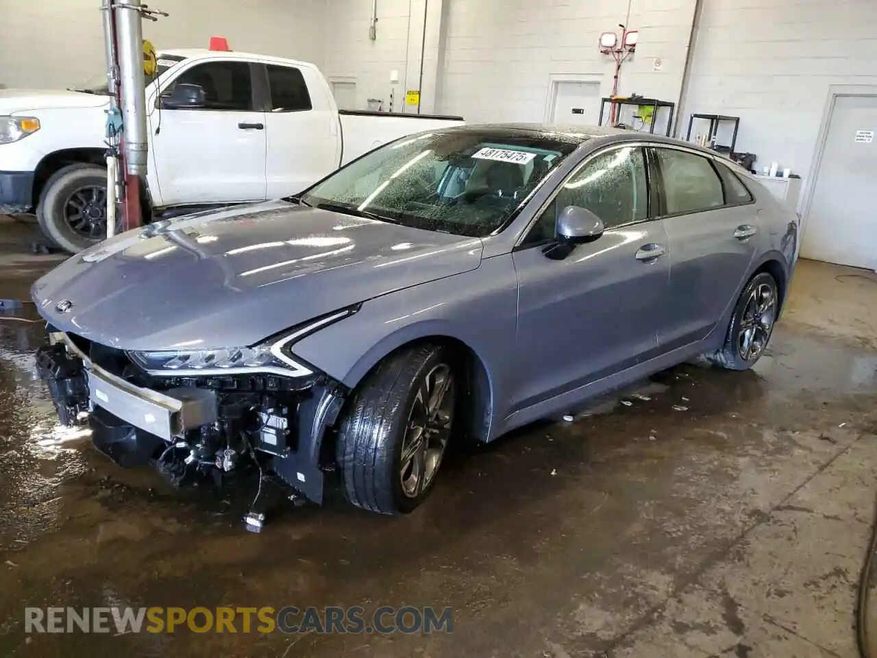 1 Photograph of a damaged car 5XXG34J23MG007185 KIA K5 2021