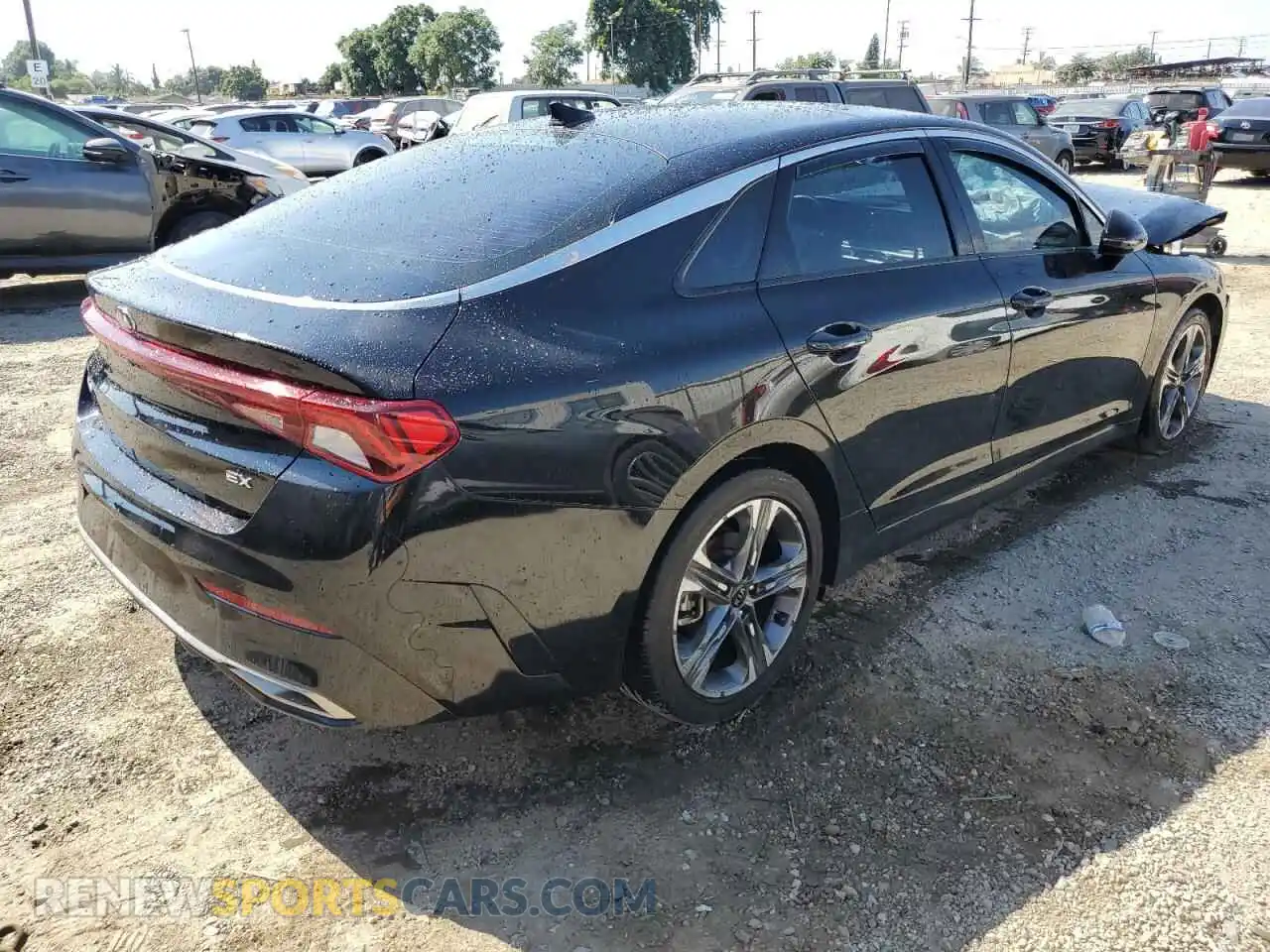 3 Photograph of a damaged car 5XXG34J23MG036038 KIA K5 2021