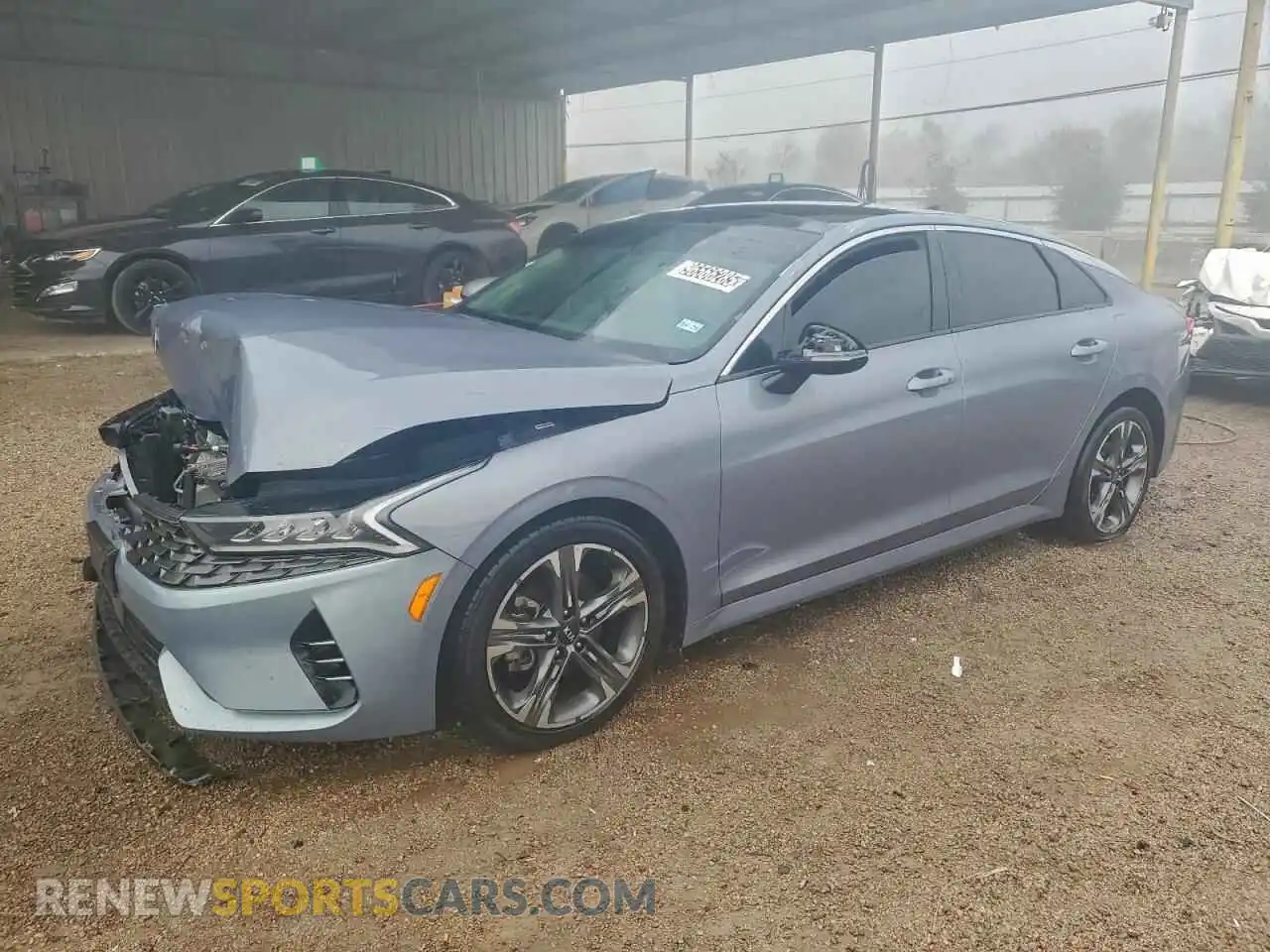 1 Photograph of a damaged car 5XXG34J23MG069105 KIA K5 2021
