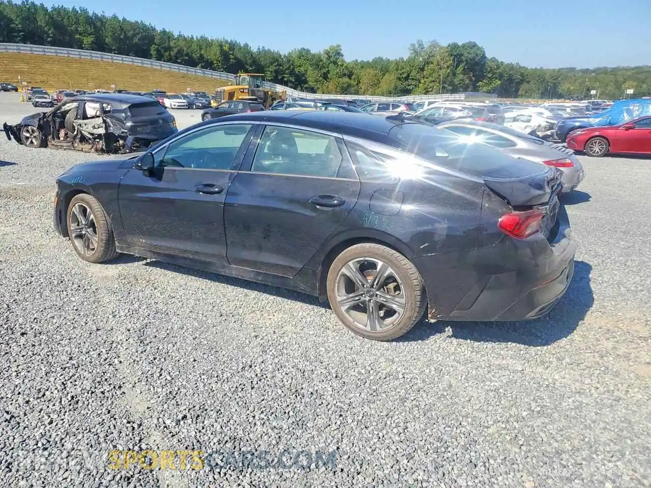 2 Photograph of a damaged car 5XXG34J24MG001587 KIA K5 2021