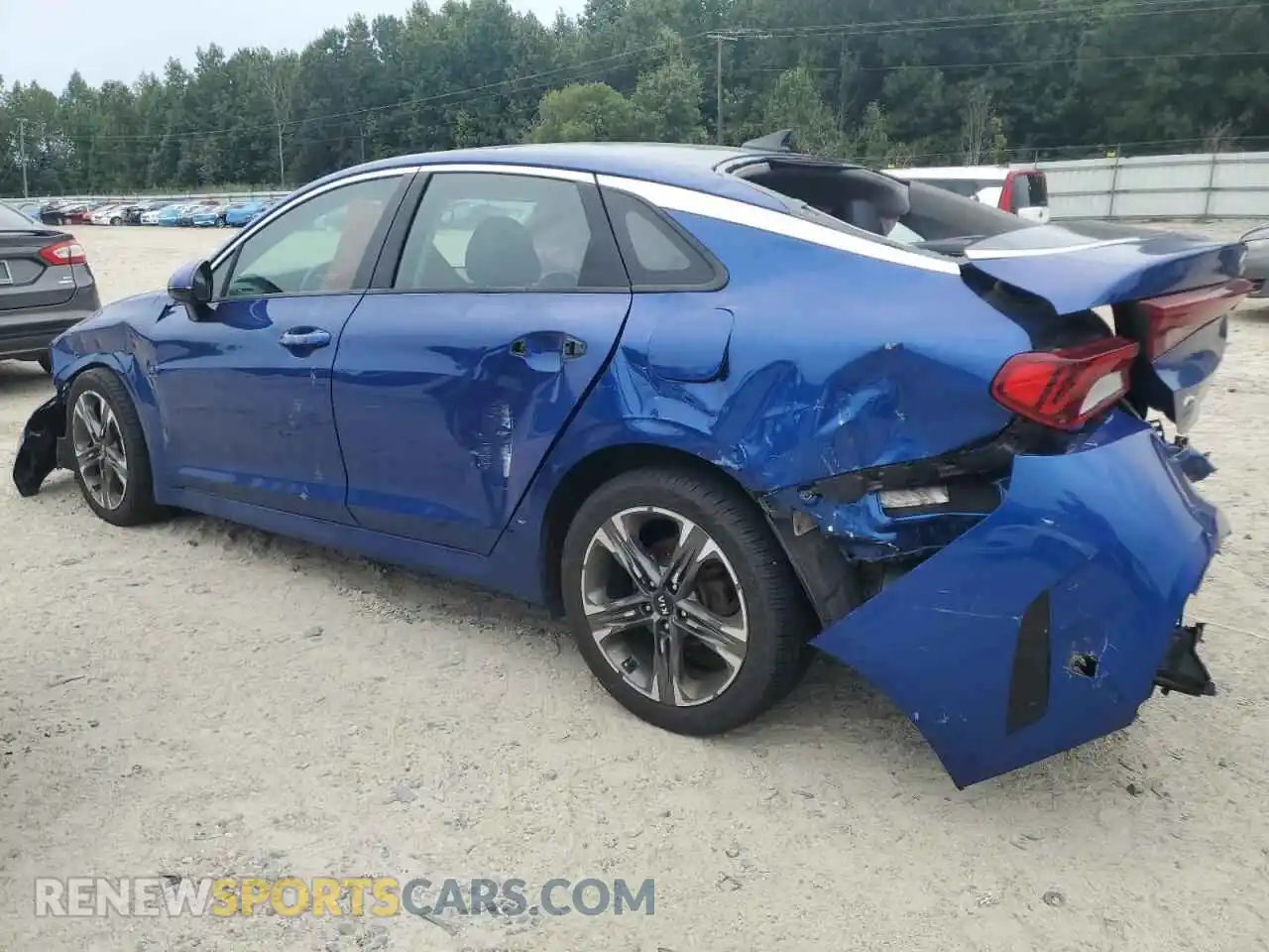 2 Photograph of a damaged car 5XXG34J26MG003681 KIA K5 2021