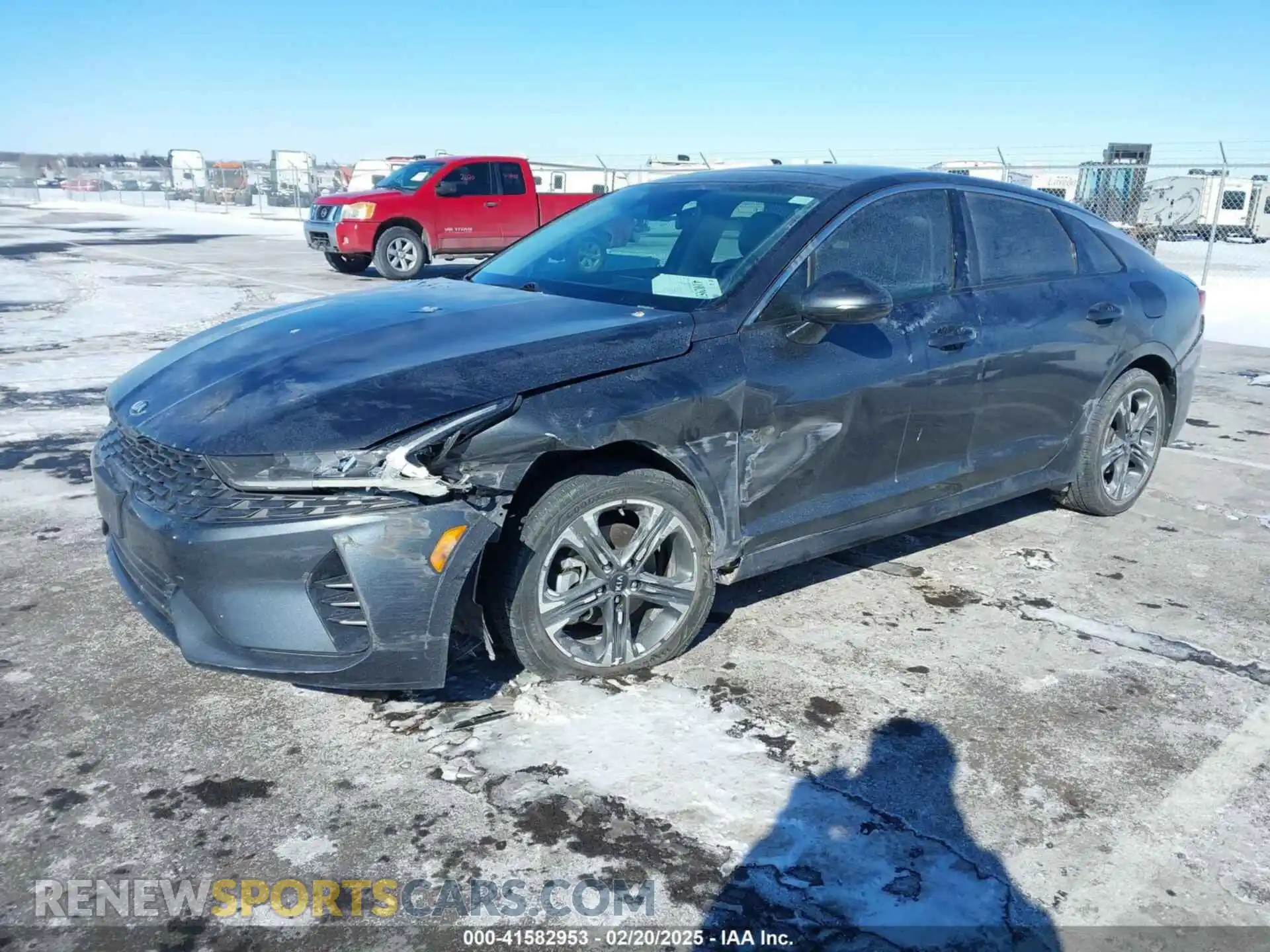 2 Photograph of a damaged car 5XXG34J27MG012728 KIA K5 2021