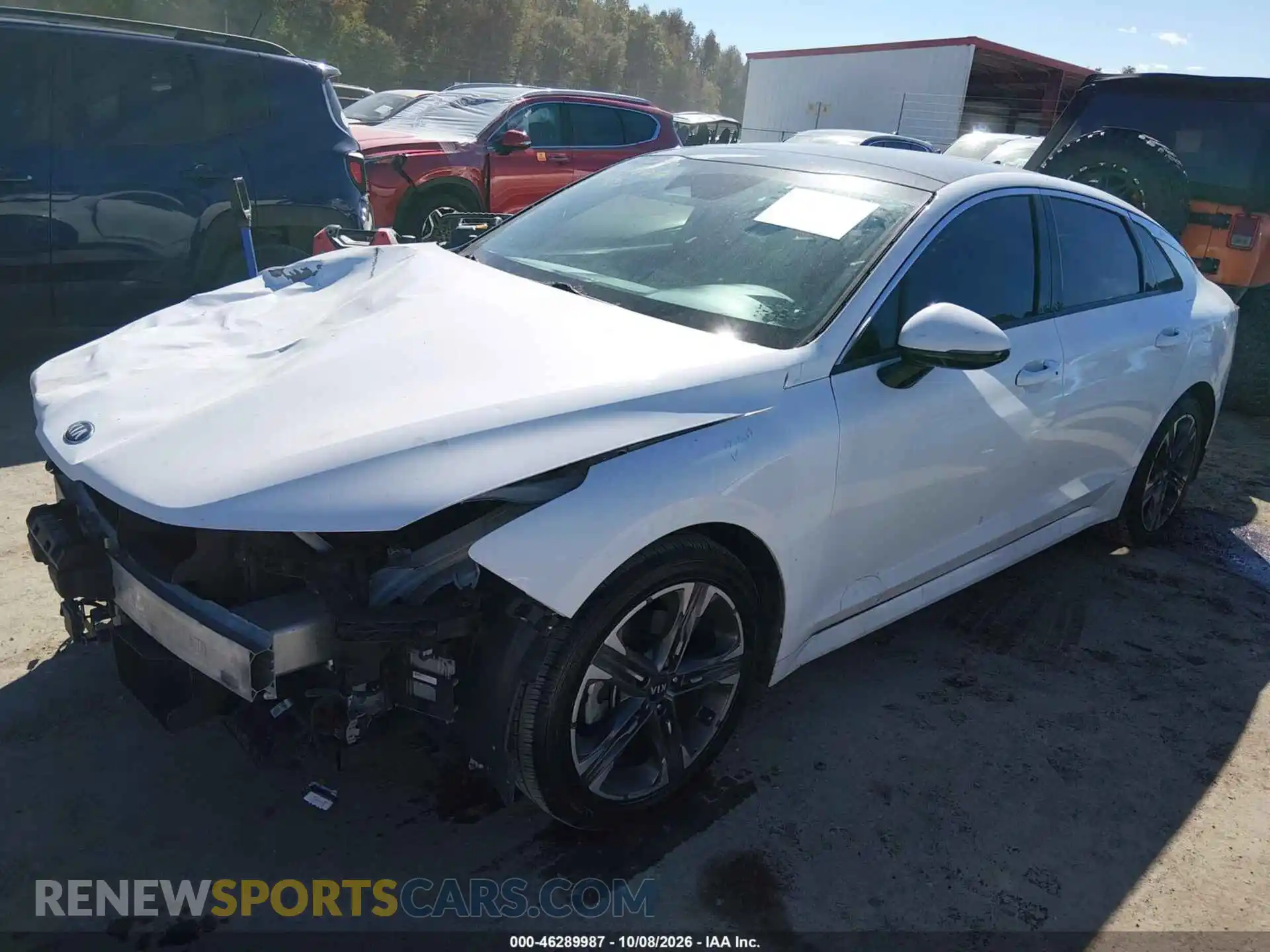 2 Photograph of a damaged car 5XXG34J28MG028212 KIA K5 2021