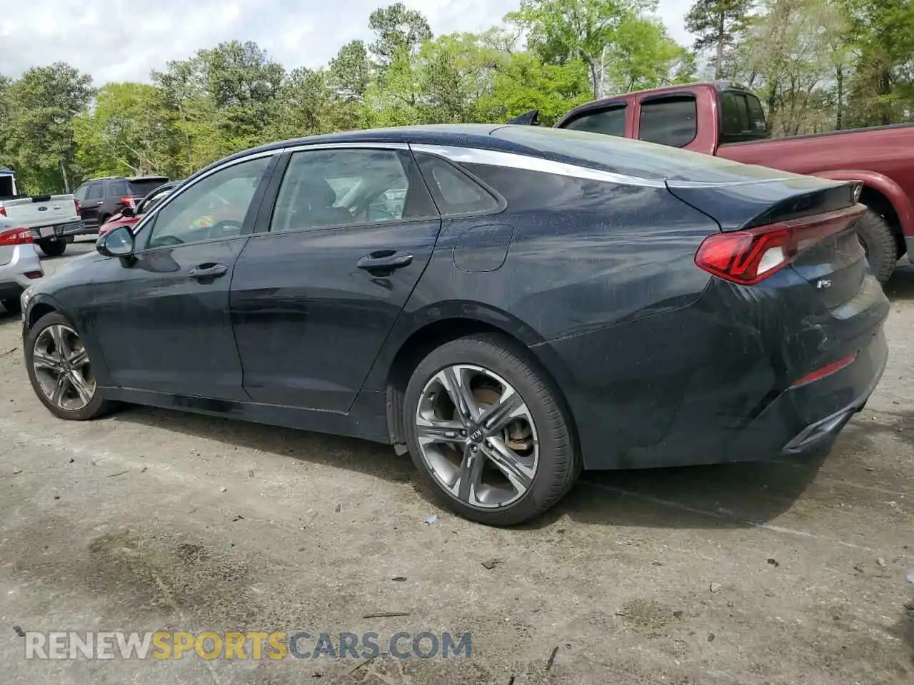 2 Photograph of a damaged car 5XXG34J28MG070315 KIA K5 2021