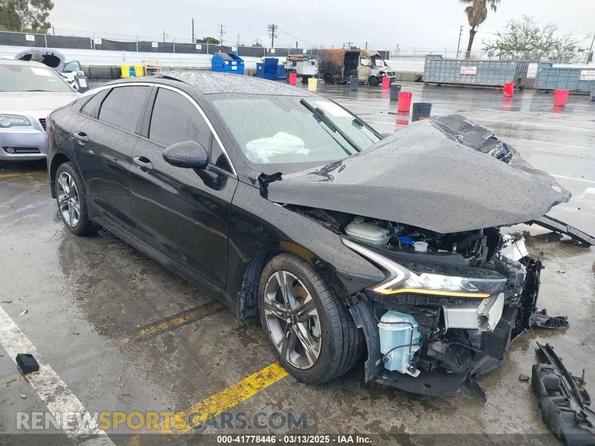 1 Photograph of a damaged car 5XXG34J29MG011659 KIA K5 2021