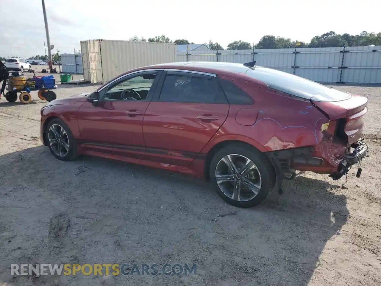 2 Photograph of a damaged car 5XXG34J2XMG007569 KIA K5 2021