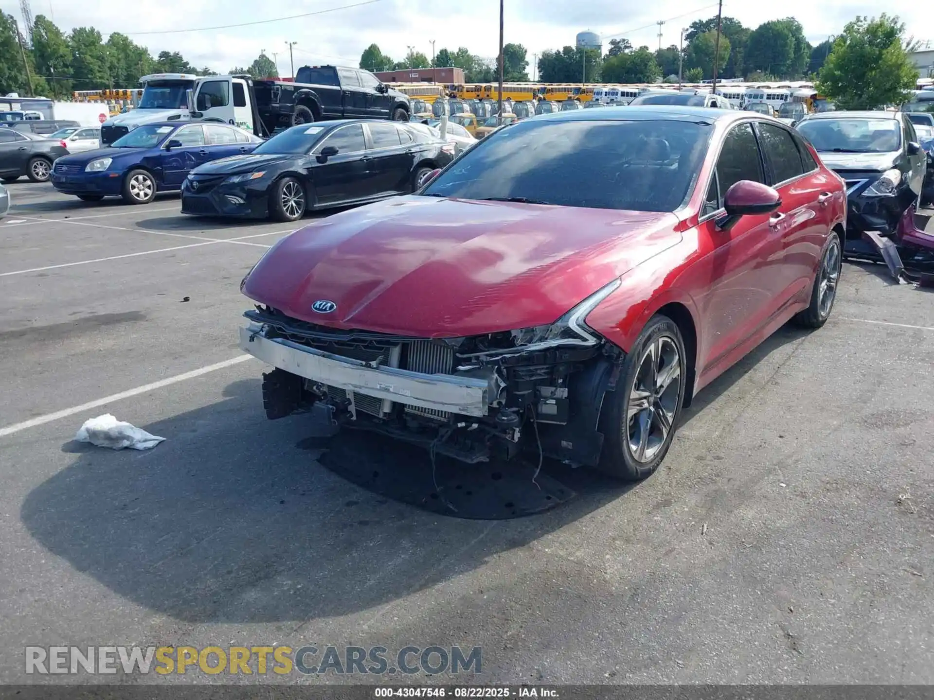 2 Photograph of a damaged car 5XXG34J2XMG046548 KIA K5 2021