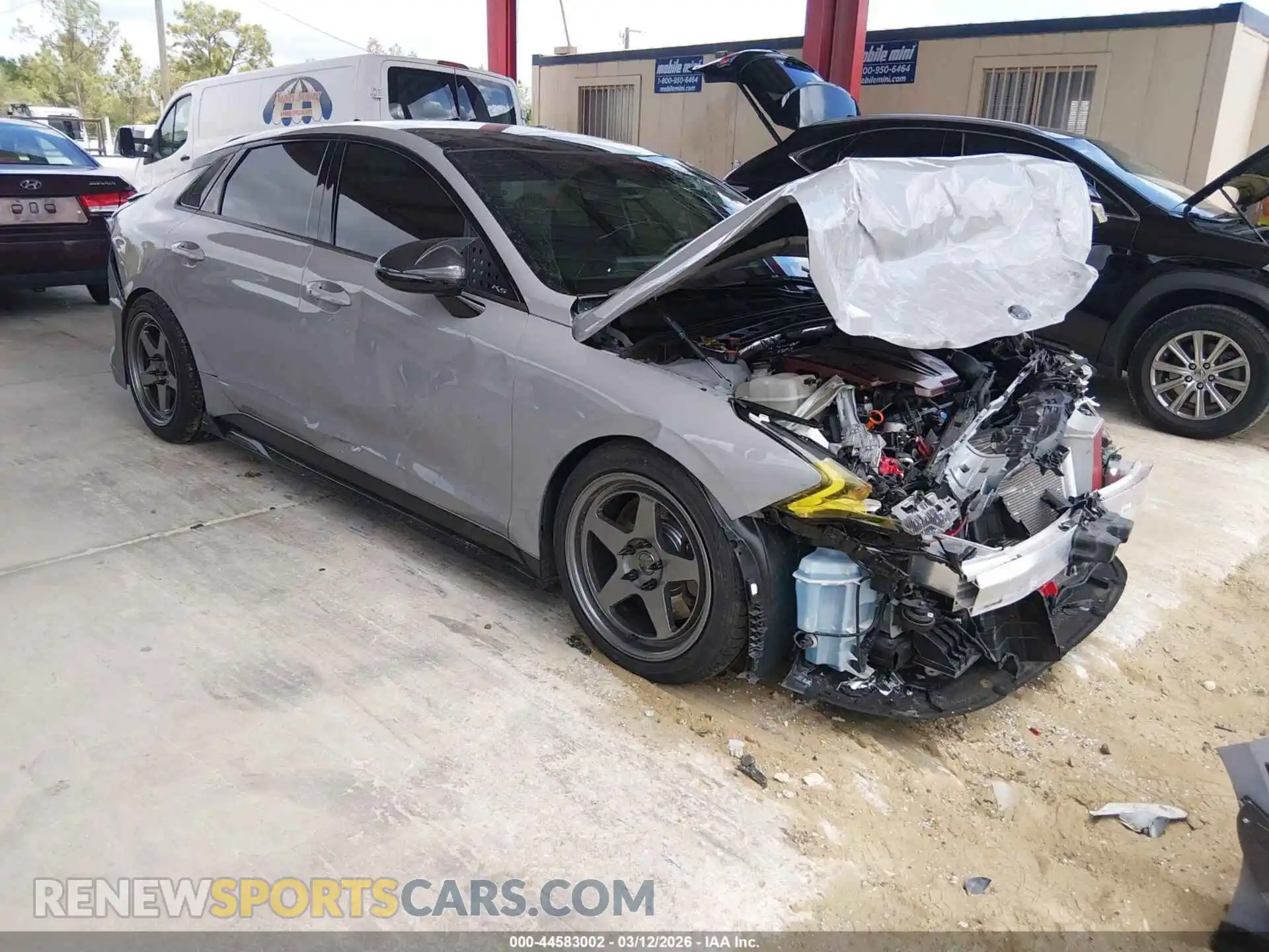 1 Photograph of a damaged car 5XXG44J8XMG054778 KIA K5 2021
