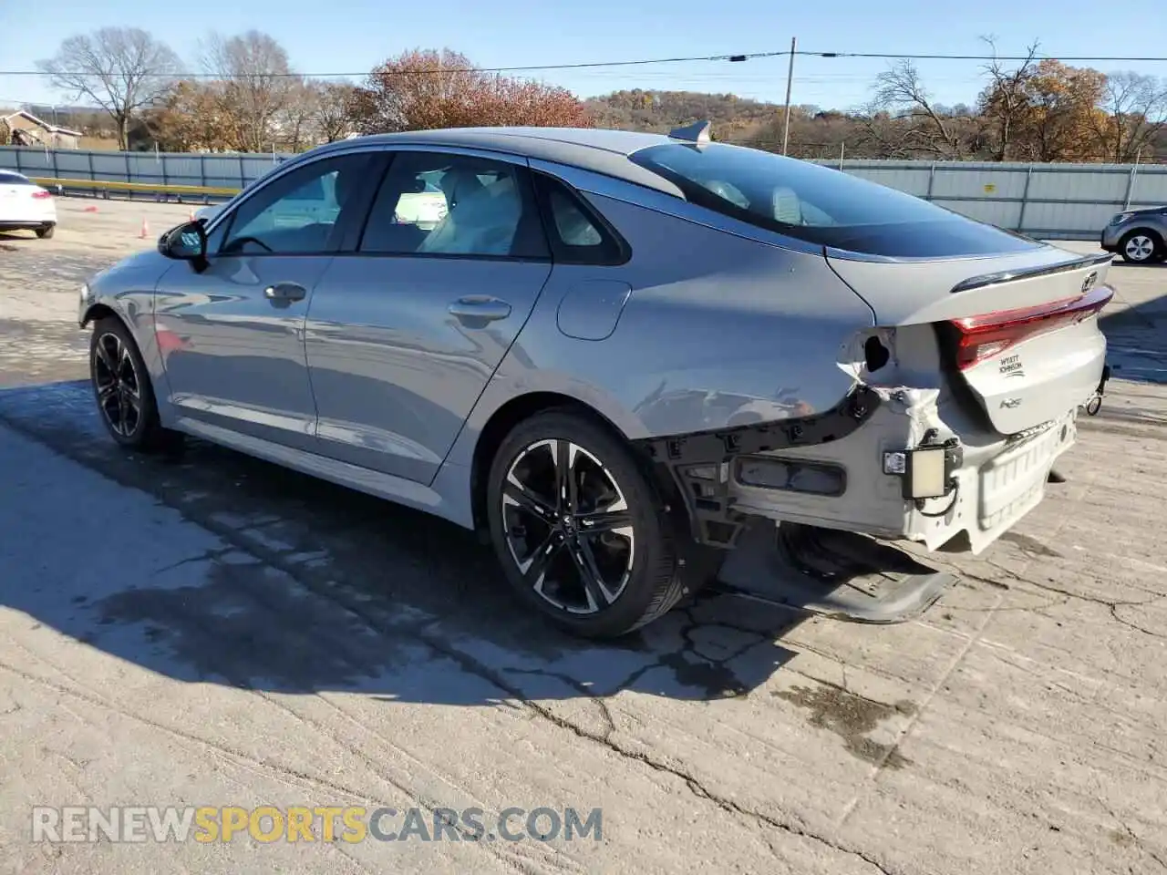 2 Photograph of a damaged car 5XXG64J20MG002873 KIA K5 2021
