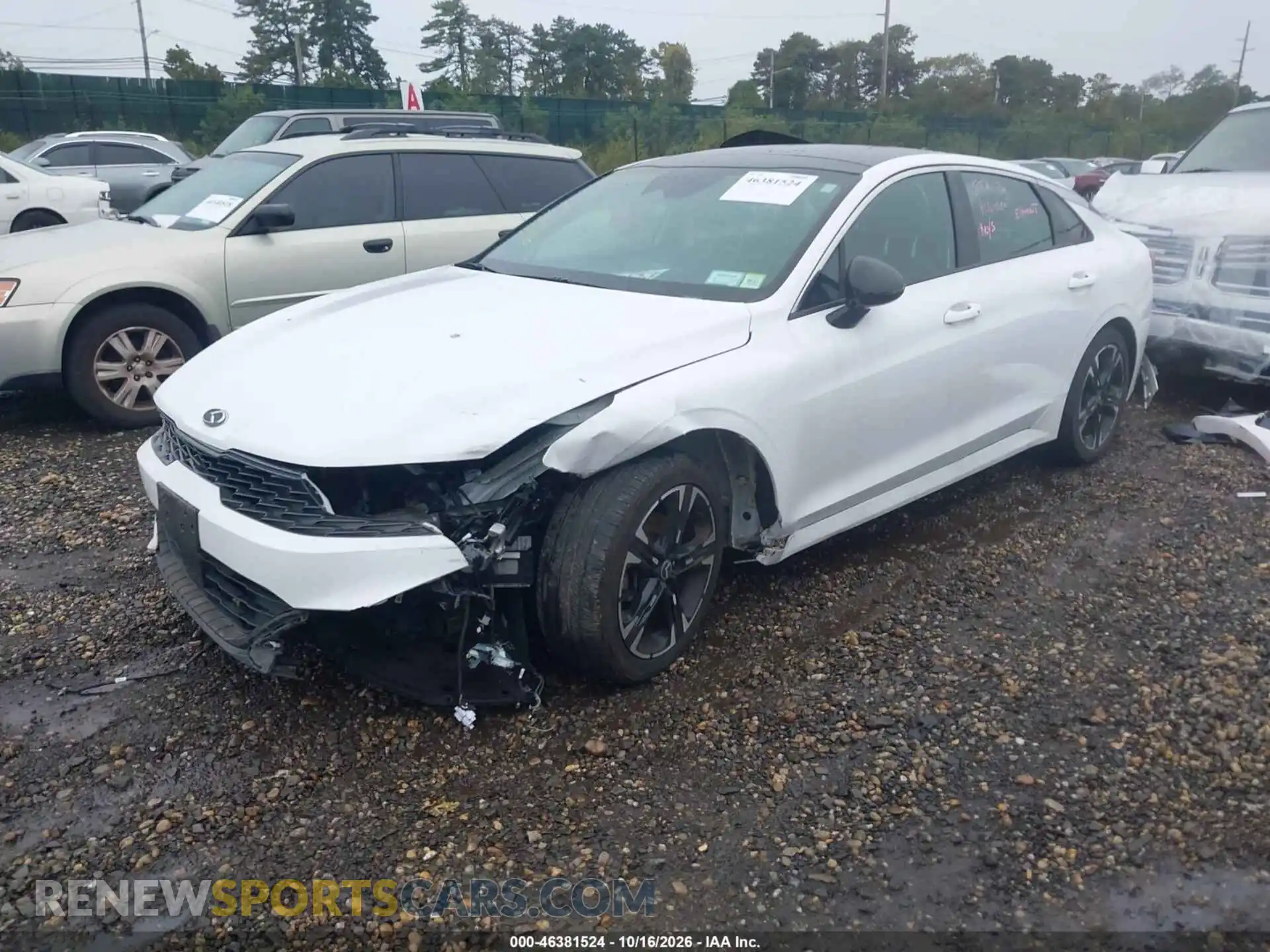 2 Photograph of a damaged car 5XXG64J20MG059106 KIA K5 2021