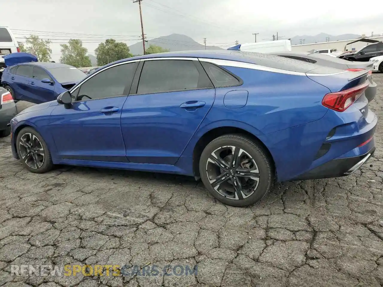 2 Photograph of a damaged car 5XXG64J20MG079520 KIA K5 2021
