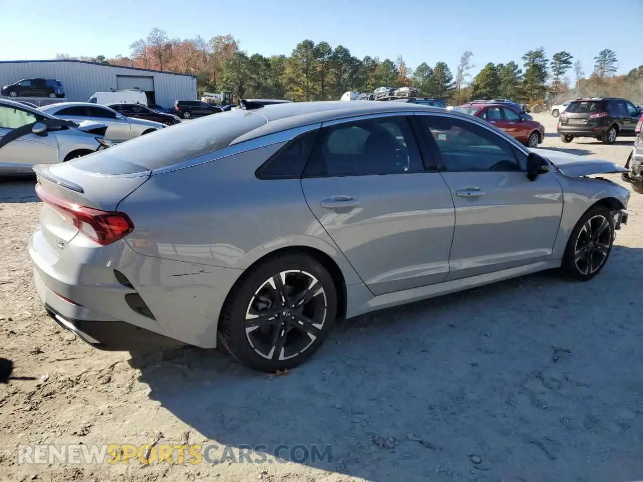 3 Photograph of a damaged car 5XXG64J21MG040855 KIA K5 2021