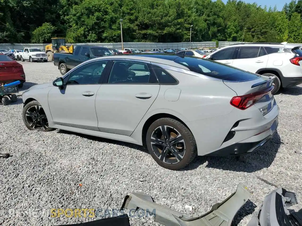 2 Photograph of a damaged car 5XXG64J21MG042265 KIA K5 2021