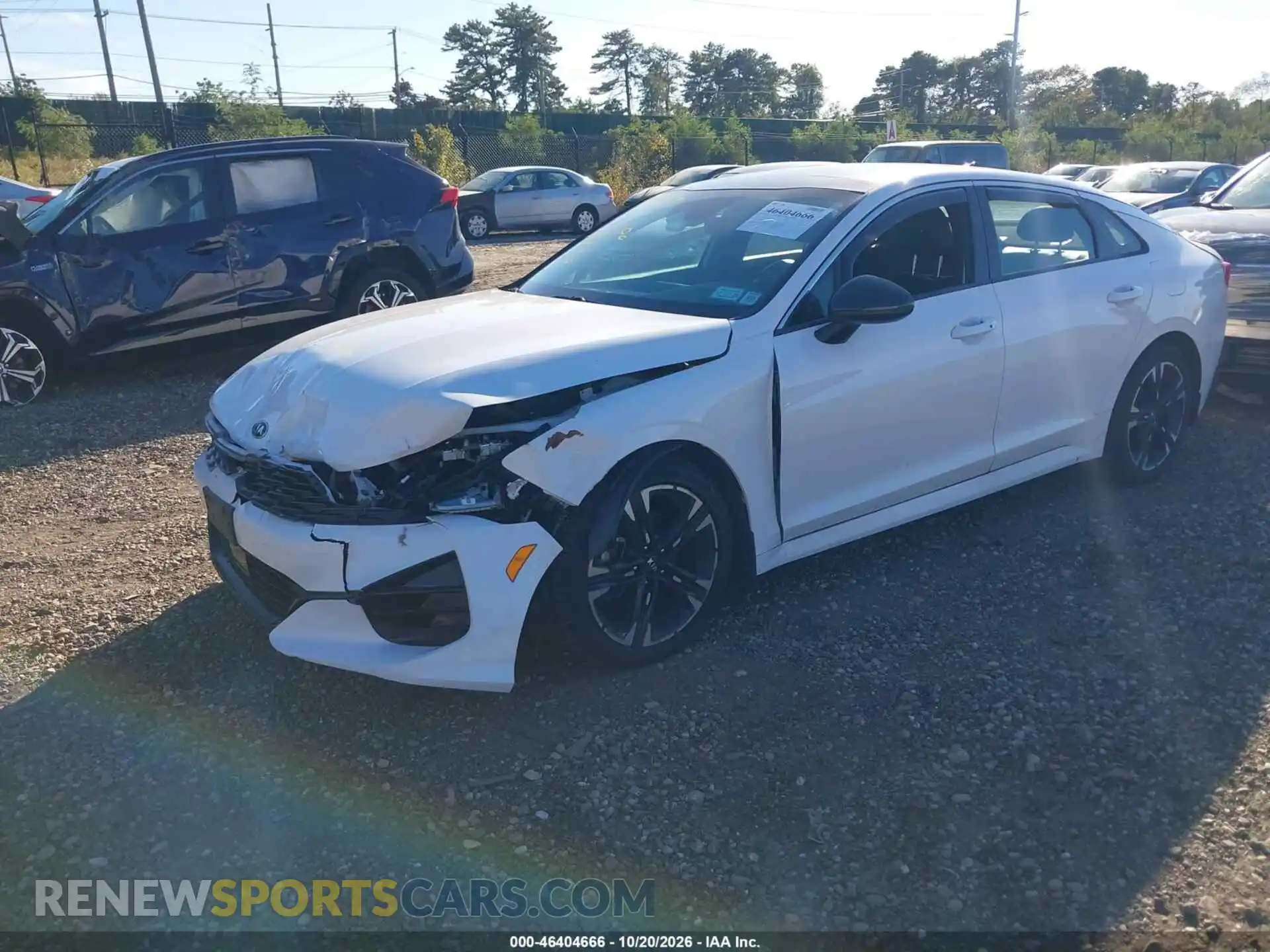 2 Photograph of a damaged car 5XXG64J21MG046347 KIA K5 2021