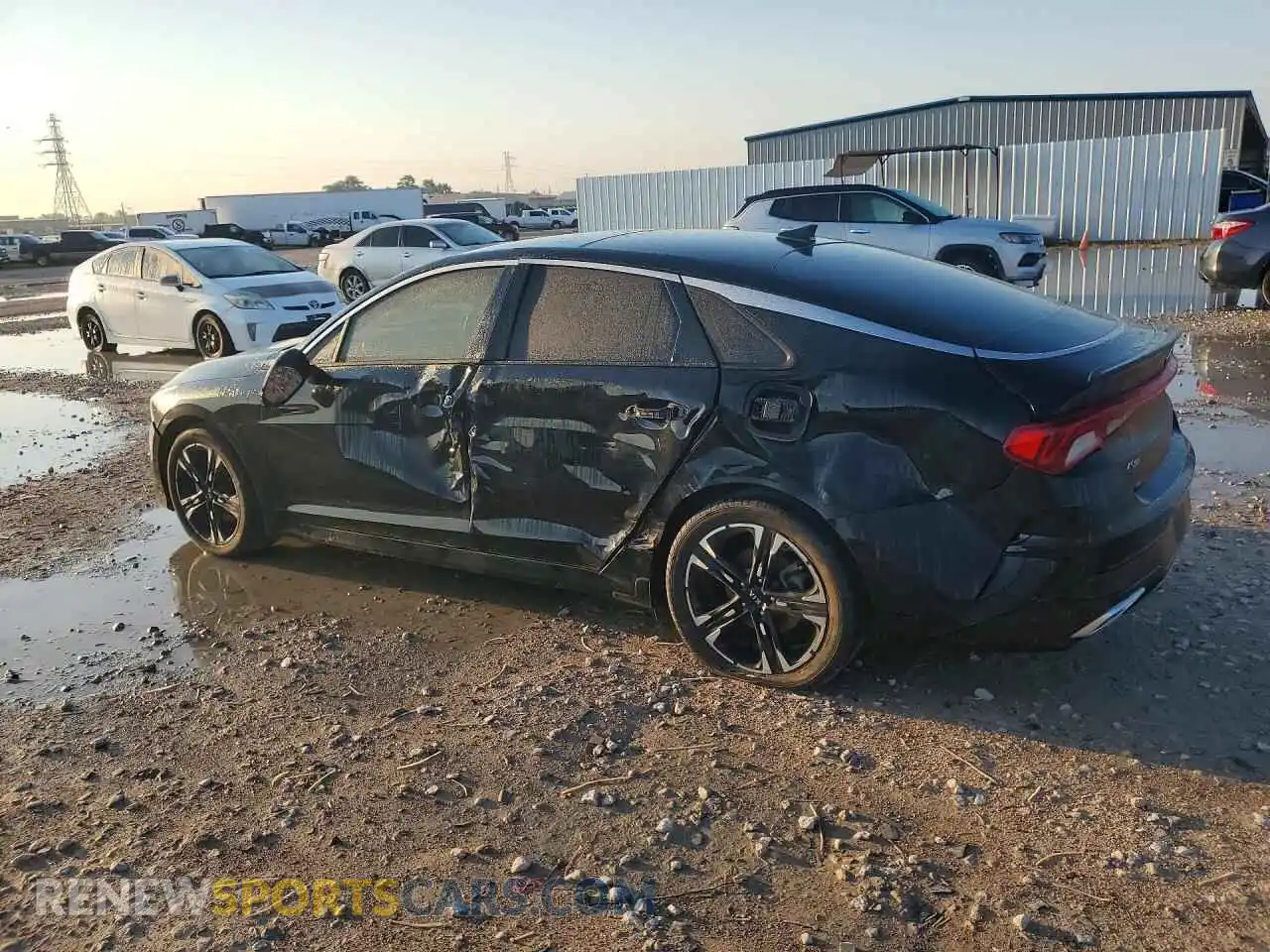 2 Photograph of a damaged car 5XXG64J21MG067831 KIA K5 2021