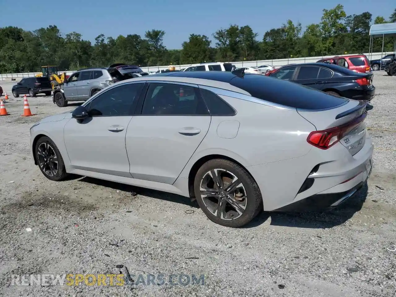 2 Photograph of a damaged car 5XXG64J21MG075153 KIA K5 2021