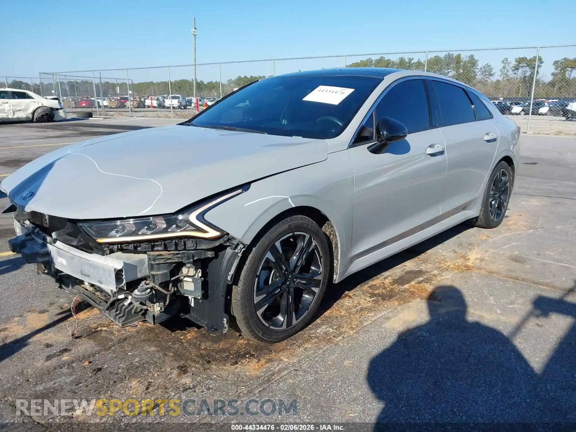 2 fotografías del automóvil dañado 5XXG64J21MG080899 KIA K5 2021