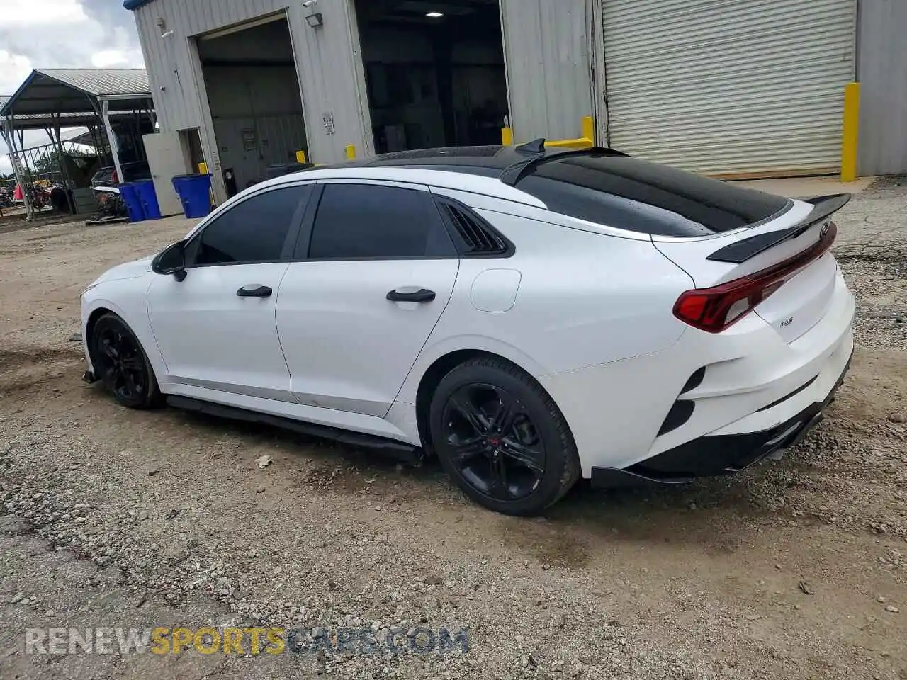 2 fotografías del automóvil dañado 5XXG64J22MG042873 KIA K5 2021
