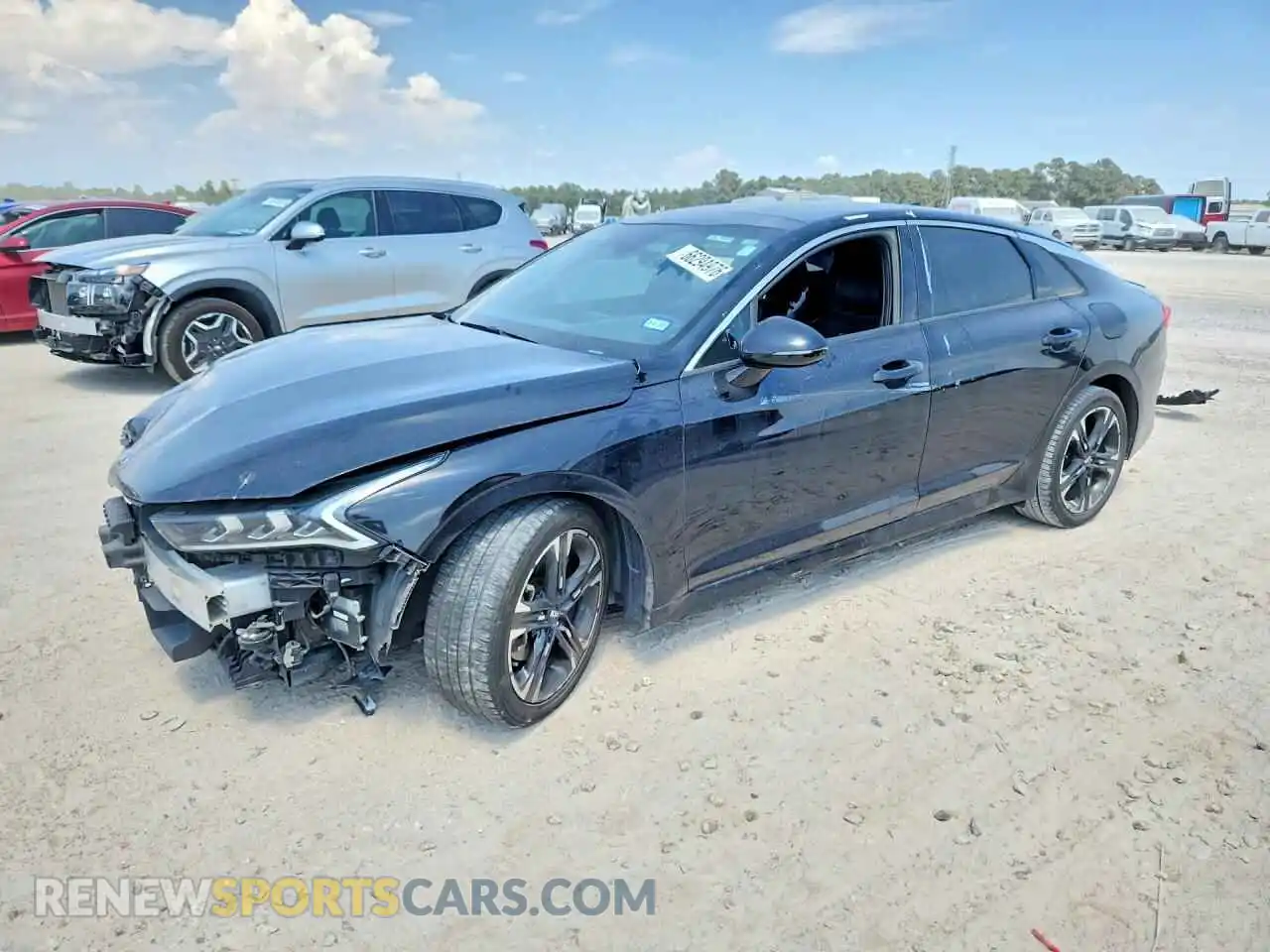 1 Photograph of a damaged car 5XXG64J22MG058653 KIA K5 2021