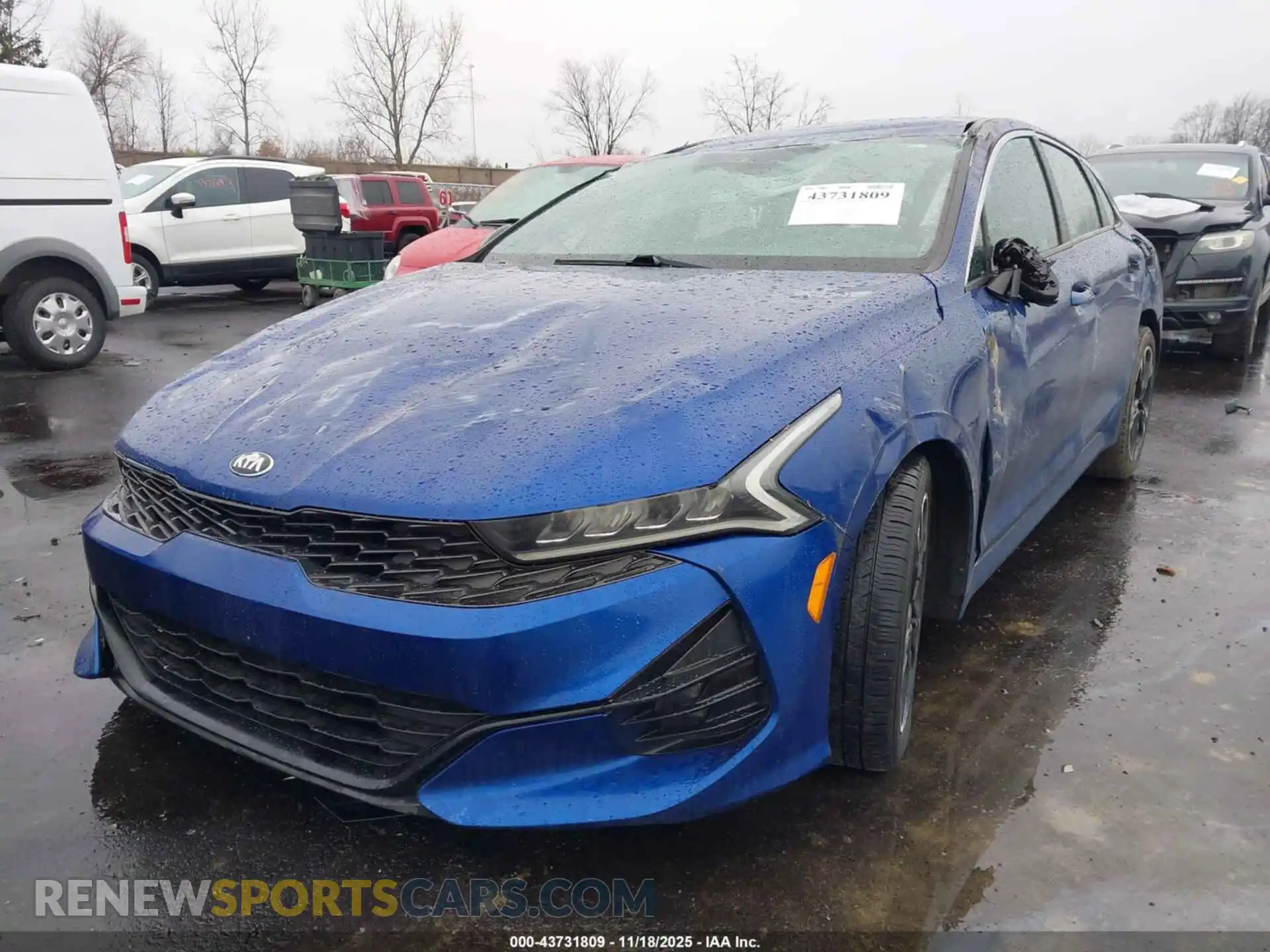 2 Photograph of a damaged car 5XXG64J22MG075050 KIA K5 2021