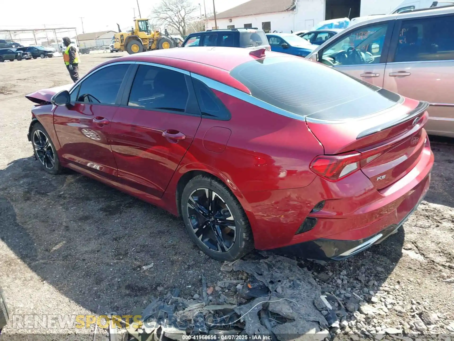 3 Photograph of a damaged car 5XXG64J23MG008473 KIA K5 2021
