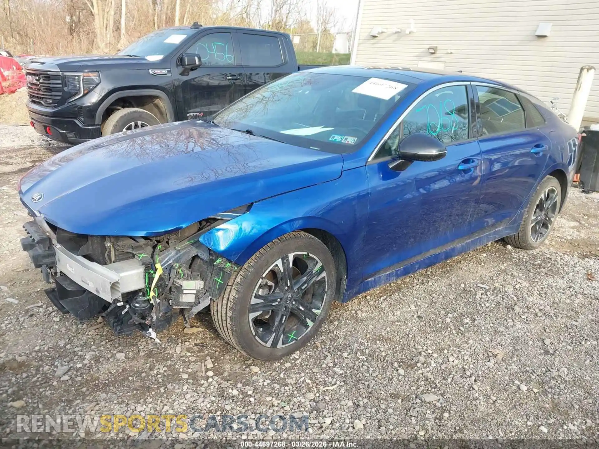 2 Photograph of a damaged car 5XXG64J23MG032546 KIA K5 2021