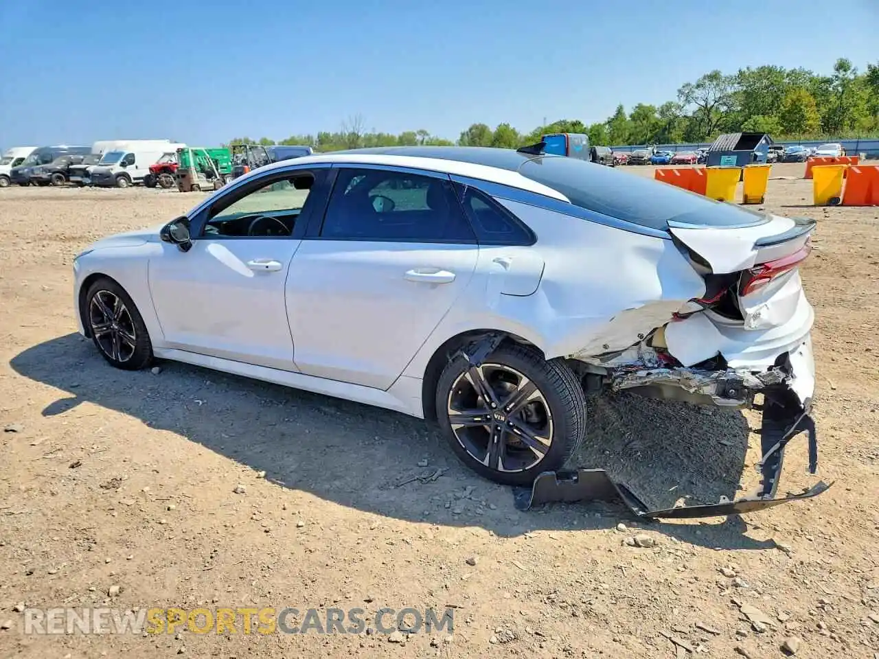 2 Photograph of a damaged car 5XXG64J23MG034832 KIA K5 2021