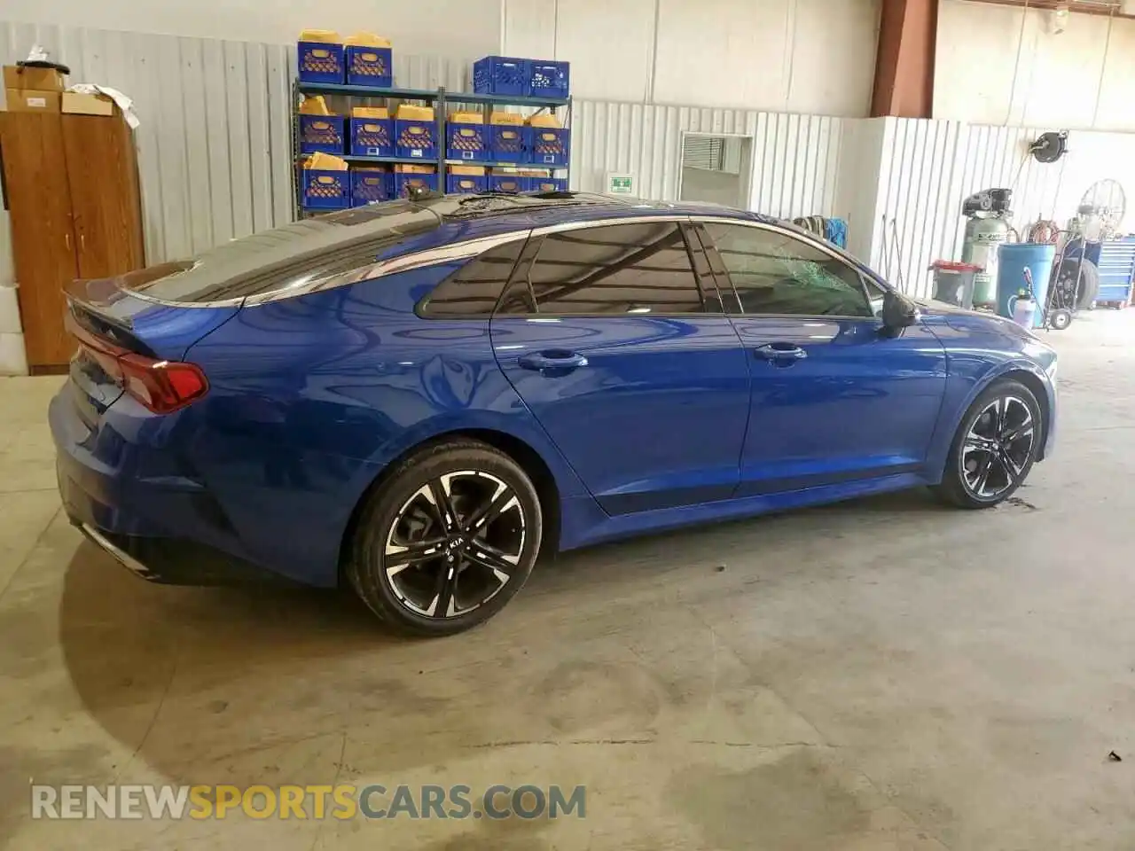 3 fotografías del automóvil dañado 5XXG64J23MG047953 KIA K5 2021