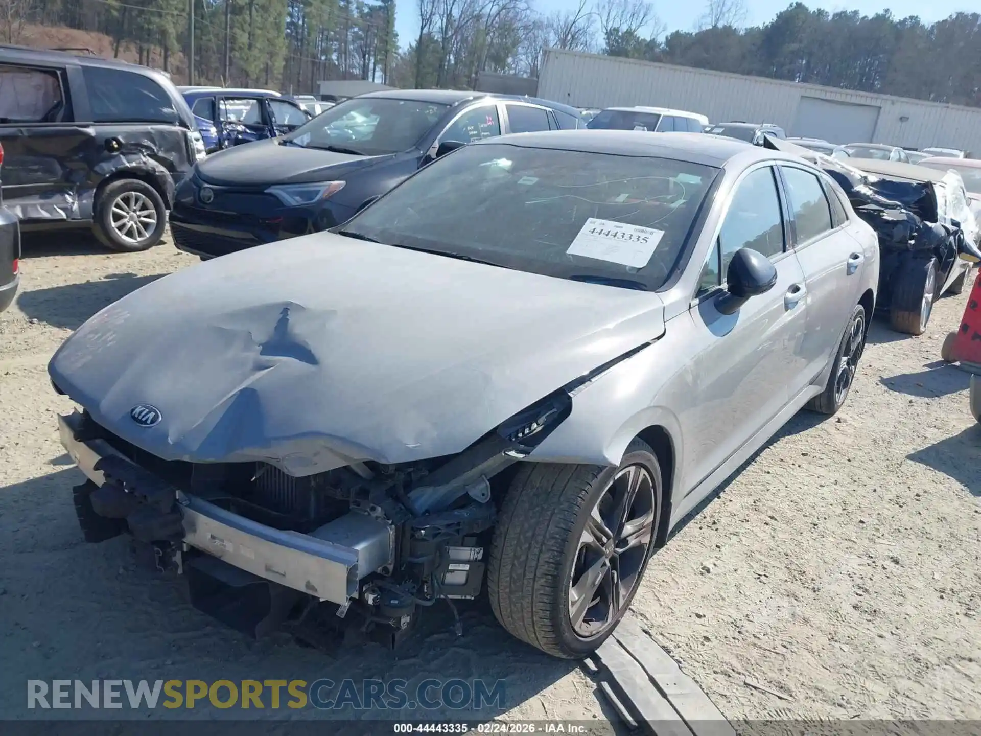2 Photograph of a damaged car 5XXG64J23MG061318 KIA K5 2021